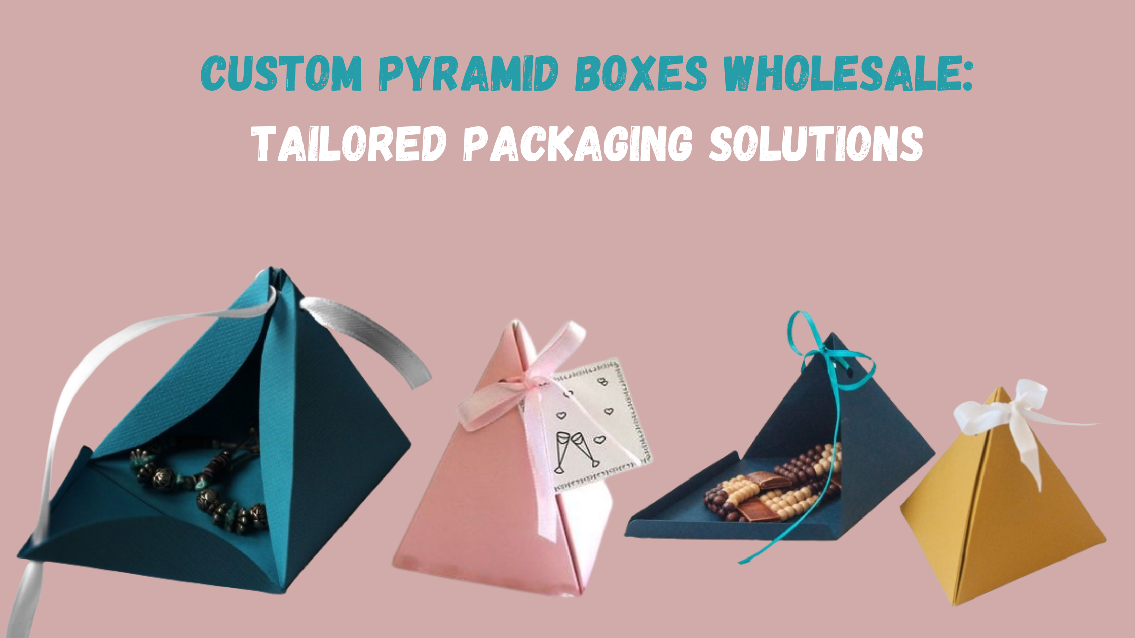 Custom Pyramid Boxes Wholesale Tailored Packaging Solutions