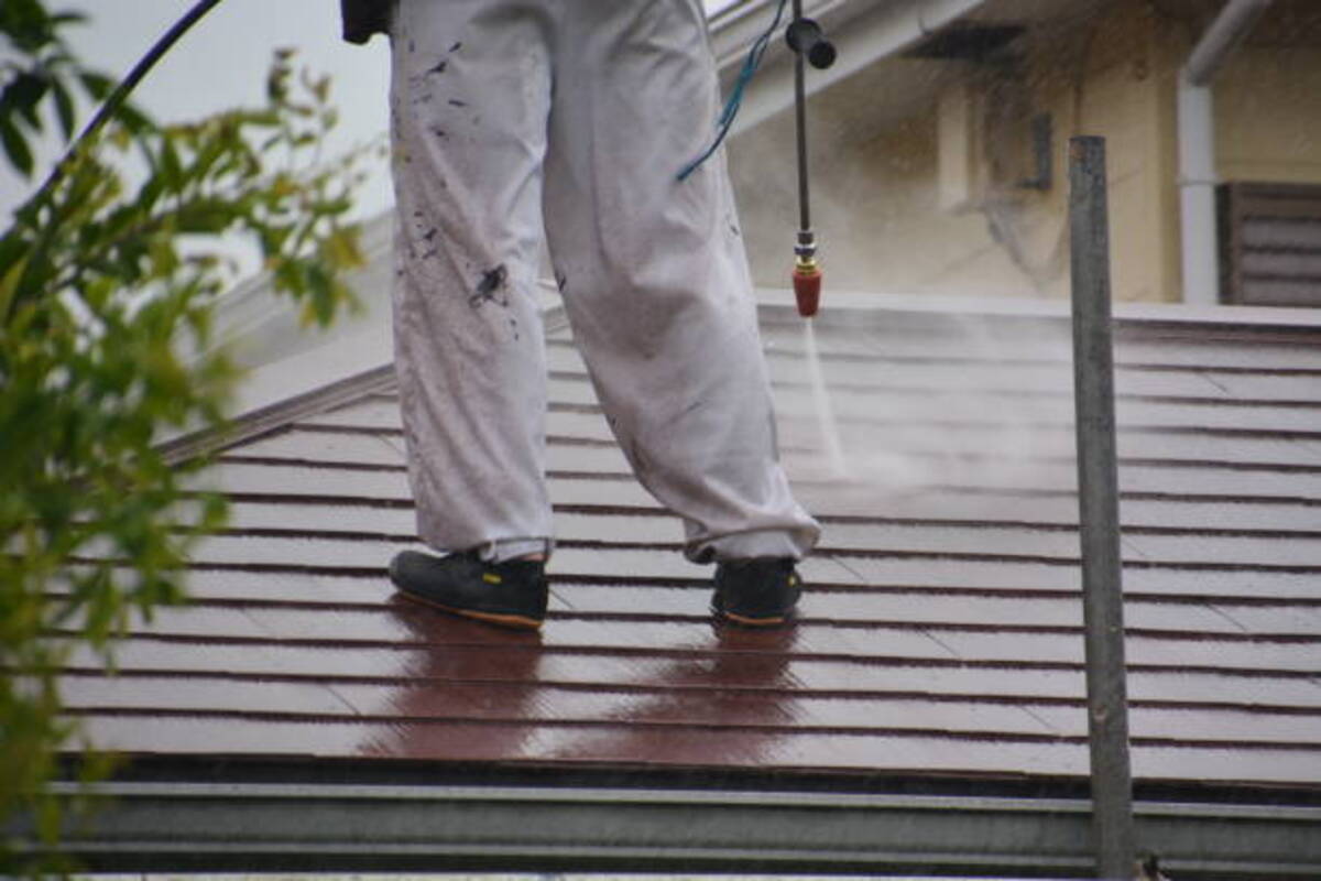 roof washing