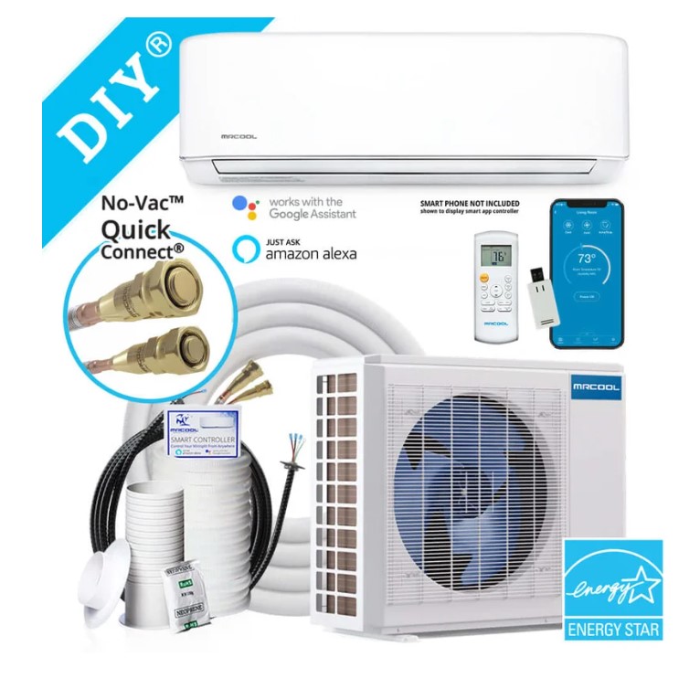 12000 BTU Ductless Mini-Split Heat Pump