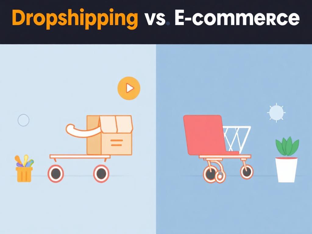 Dropshipping vs Ecommerce