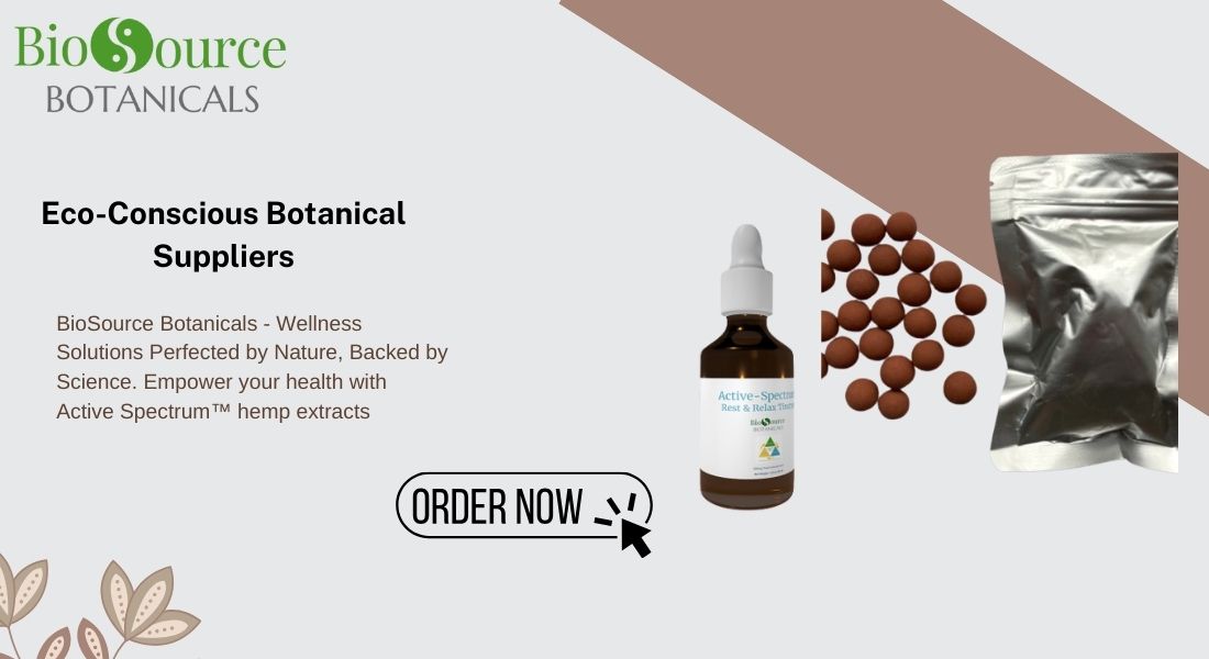 Eco-Conscious Botanical Suppliers