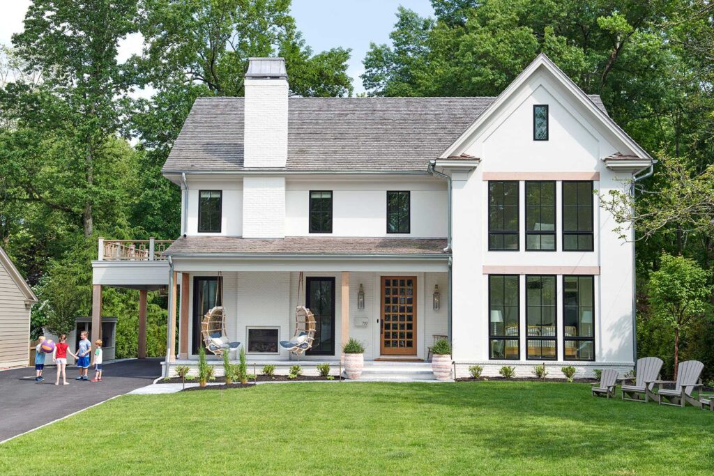 ustom-built home with a modern design and spacious living room in Ladson, SC