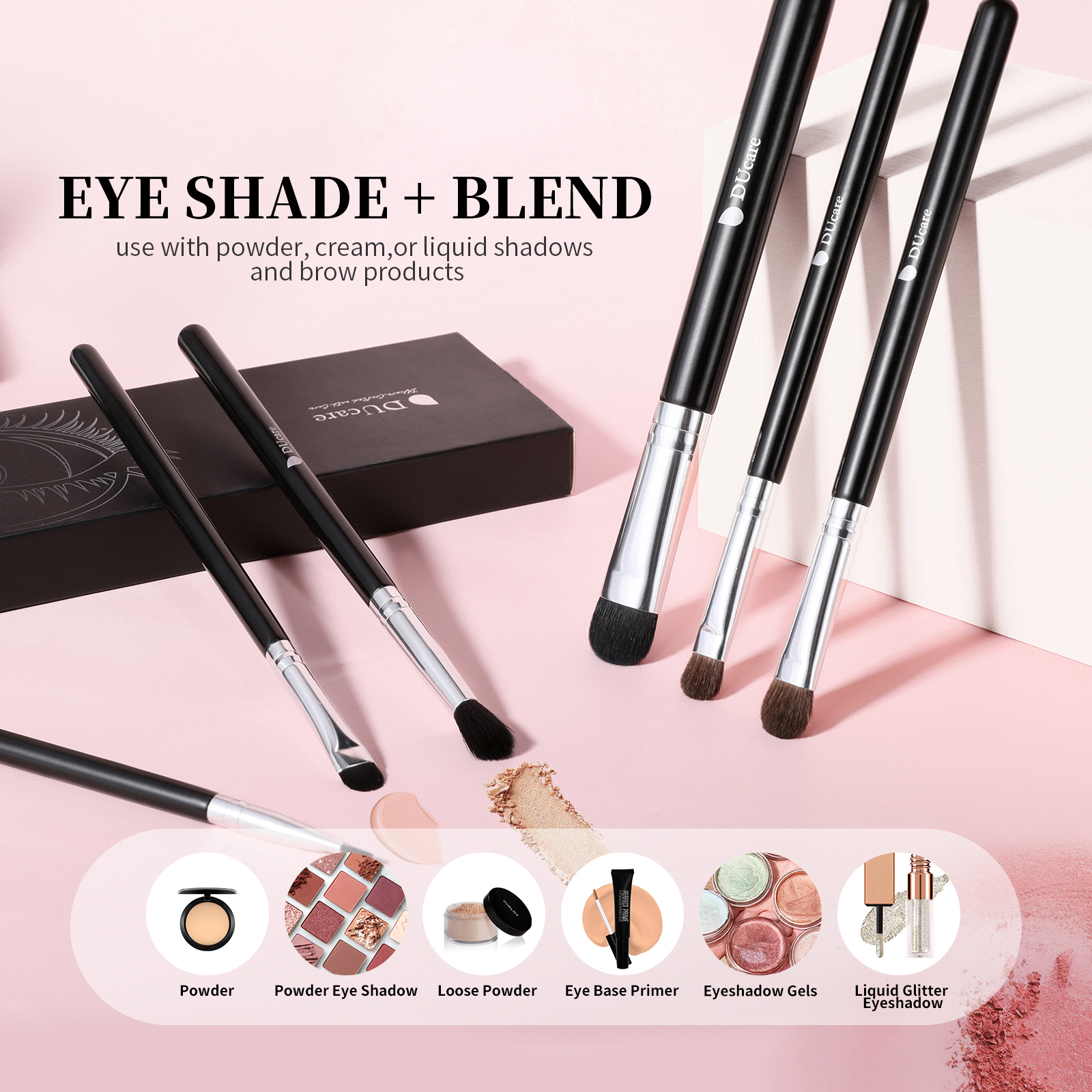 6-Piece Professional Eye Makeup Brush Set: The Must-Have Tool for Flawless Eye Looks