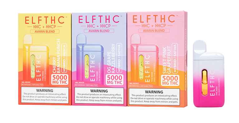 ELF THC TELERIN BLEND THC DISPOSABLE VAPE 5G