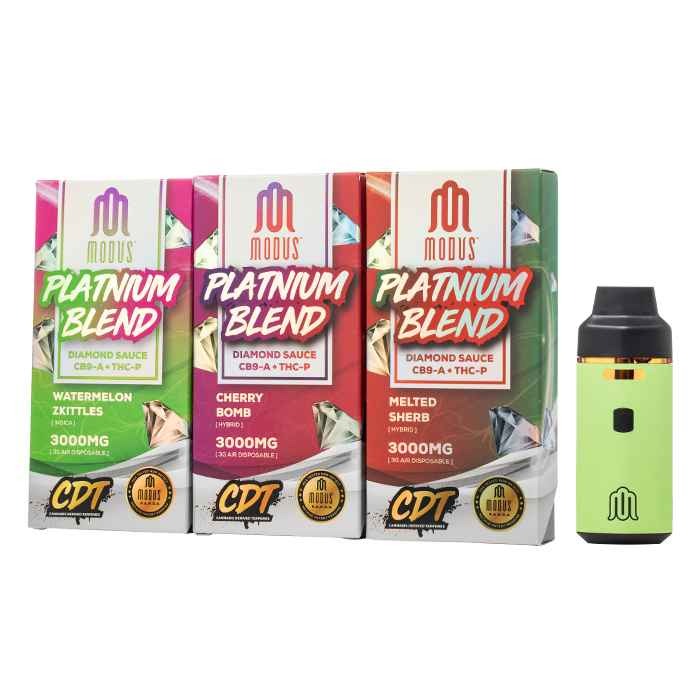Modus Platinum Blend Diamond Sauce 3000mg Disposable