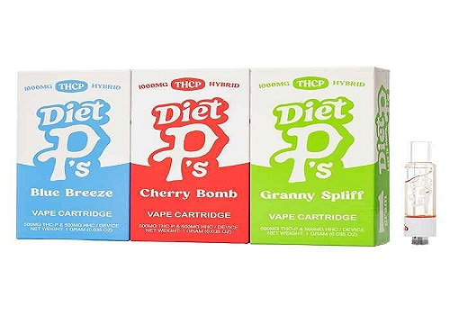 Diet P's THC-P 510 THC Vape Cartridges