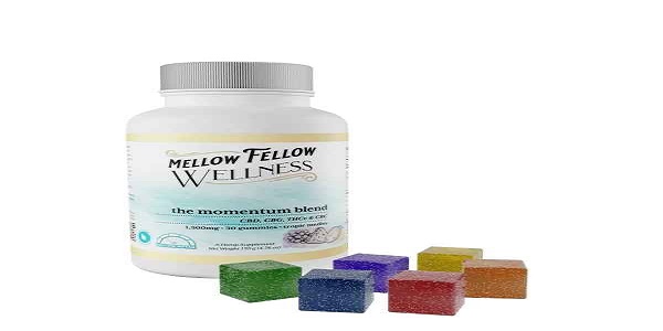 Mellow Fellow Momentum Blend Wellness Gummies
