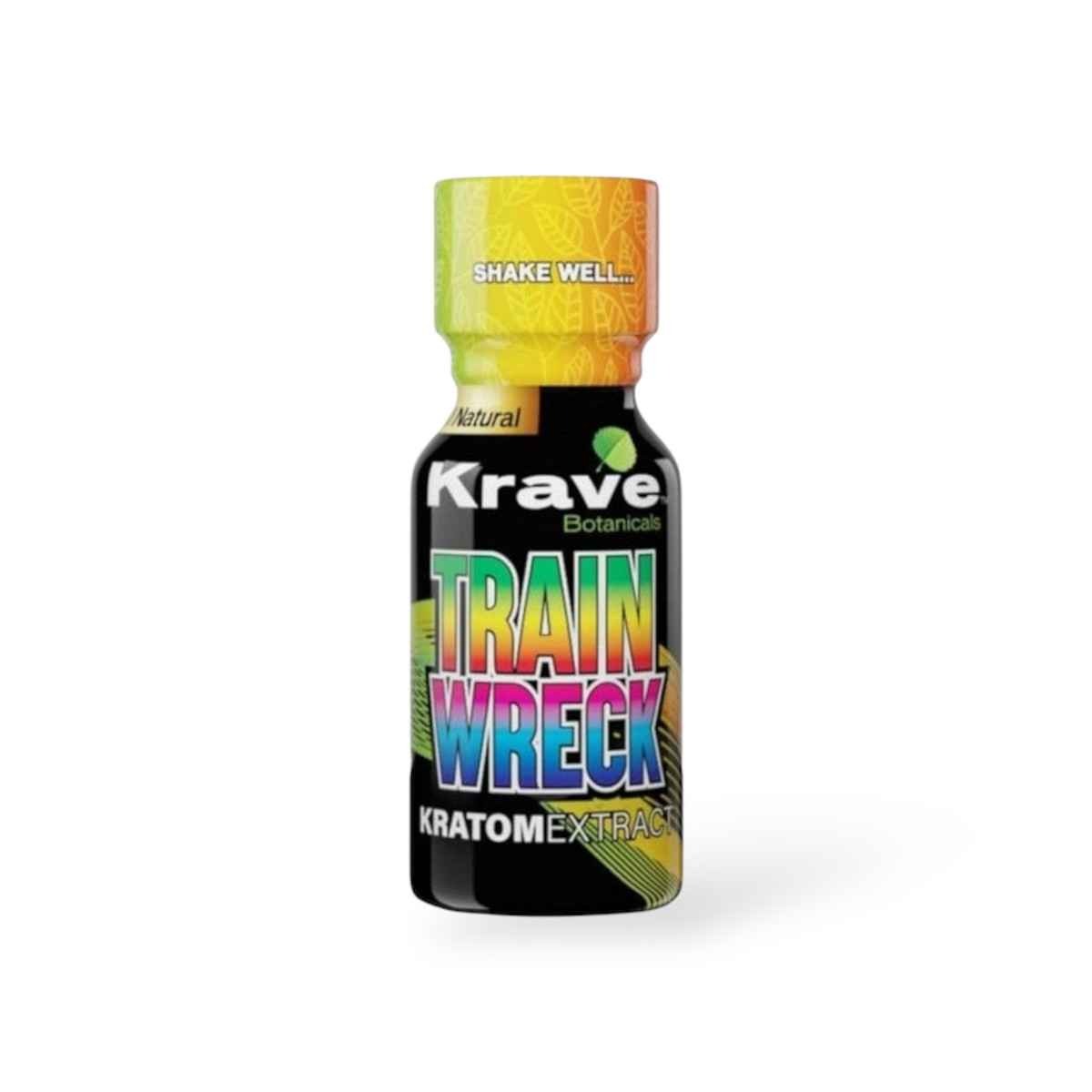 Krave Kratom's TRAINWRECK Extract Shot