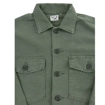 Pocket-Fatigue-Shirt-Reverse-Sateen-Dark-Olive-Stone-Zoom